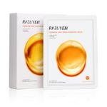 RAZUYEN Face Mask, with Hyaluronic Acid & Peptides, Anti-wrinkle, Anti-aging, Facial Skincare for All Skin Types, Sheet Moisturizing and Firming mask (Pack of 10)