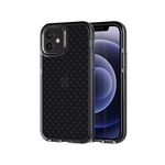 tech21 Evo Check for Apple iPhone 12 and 12 Pro 5G - Germ Fighting Antimicrobial Phone Case with 12 ft. Drop Protection, Black - 6.1 inches