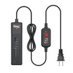 hygger Mini Fish Tank Submersible Heater 100W for 15-20 Gallons Small Betta Aquarium Heater with Digital Display Controller Adjustable