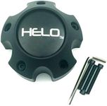 Helo Satin Black Wheel Center Cap 5Lug 5x127 for HE878 HE886