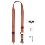 KODAK Multi-Purpose Camera Strap (Burgundy) - Quick-Release, Adjustable, Lightweight, Durable Metal Swivels, Neck Shoulder Strap for SLR, Compact Cameras, Smart Phones