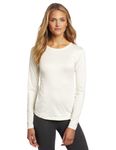 Duofold Women's Mid Weight Varitherm Thermal Shirt, Pearl, Medium