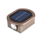 CARTER ENERGY Solar Light Outdoor | Up Down Solar Light | Waterproof LED Wall Lights | Garden Wall Porch Lights | Solar Powered Light Fixture | Garden Decoration Items | ABS White/Warm Light | Pack-1