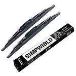 SIMPWIBLD Wiper Blade Replacement for 2007-2012 Dodge Caliber / 2000-2001 Ford Focus Rear Windshield Wiper Blades Original Equipment Replacement 11"（Set of 2）