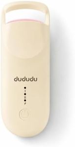 DUDUDU Heated Eyelash Curler, Portable Travel-Size Mini Electric Heated Lash Curler - 2-Level Adjustable Temp & Type-C Recharge, 10S Heat 3S Style 24H Lift for Long-Lasting Natural Effortless Curves