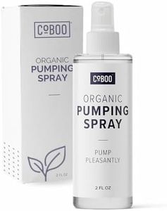 CoBoo Organic Breast Pumping Spray 2oz, Supports Essential Breast Pump moisturization, Helps Sore Nipples & Clogged Ducts, Breast Pump Lubricant, Pump Spray for Flanges, Vegan, Natural & Lanolin Free