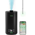 VIVOSUN AeroStream Humidifier 5L, Intelligent Wi-Fi H05 Plant Humidifier with Temp & Humidity Probe, Top Control Panel, Smart Remote VPD Control, Designed for Growers Grow Tent, Greenhouse, Bedroom
