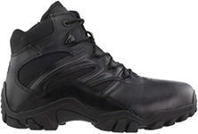 Bates Men's Delta Side Zip 6 Inch Uniform Boot, Black, 10 XW US