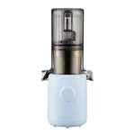 Hurom H310A Self-Feeding Cold Press Whole Slow Juicer All-In-1 Multi-Screw Technology From Soft Or Hard Fruits/Vegetables To Ice Cream (Made In Korea), Sky Blue - 100 Watts