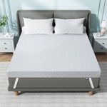 BedStory Extra Firm Queen Mattress Topper 4 Inch - Foam Mattress Toppers for Pain Pressure Relief - CertiPUR-US Certified, Removable Cover, 30-Night Trial