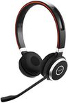 Jabra Evolve 65 MS Wireless Headset, Stereo Includes Link 370 USB Adapter Bluetooth Headset with Industry-Leading Wireless Performance, Advanced Noise-Cancelling Microphone, All Day Battery