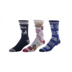 The Office Dunder Mifflin Mens Socks 3 Pair Gift Set