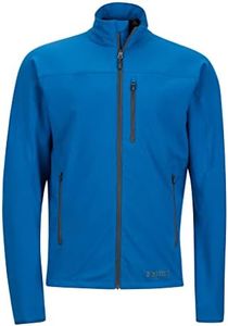 MARMOT Men's Tempo Jacket | Men's Soft Shell Jacket for Mild Summer and Fall Weather Hiking and Backpacking, Blue Sapphire, XX-Large