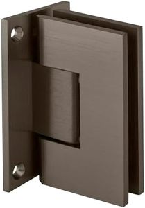 CRL Vienna 037 Series Brushed Nickel Wall Mount Shower Door Hinge