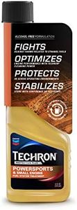 Chevron Techron Protection Plus Powersports and Small Engine Fuel System Treatment, 4 oz, Pack of 1