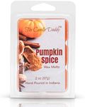 The Candle Daddy Pumpkin Spice Fall Autum Scented Melt- Maximum Scent Wax Cubes/Melts- 1 Pack -2 Ounces- 6 Cubes