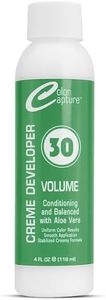 Color Capture – 30 Volume Creme Developer with Conditioning Agents and Aloe Vera - 4oz