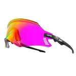 KAPVOE Cycling Glasses Mountain Bike Sunglasses MTB Windproof Motorcycle Goggles Men Women Triathlon Sports Running