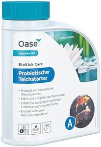 Oase 43155 AquaActiv BioKick Care Natural Water Care for Ponds 500 ml - Highly Active Pond Care Product with Natural Minerals for Clear Pond Water in Garden Pond Fish Pond Koi Pond