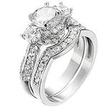 XAHH Wedding Band Engagement Ring S