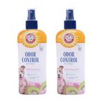 Arm & Hammer Super Deodorizing Spray for Dogs in Kiwi, Best Odor Eliminating Spray for All Dogs and Puppies, 2 Pack