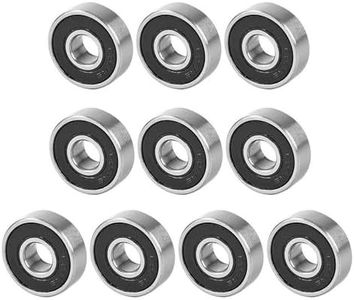 10PCS 608RS Ball Bearings Skateboard Roller Scooters Sealed Ball Longboard Skate Bearings