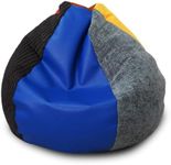 rucomfy Beanbags Adult Indoor Sensory Slouchbag Bean Bag. Comfortable Living Room Furniture. Mixture of Random Colours & Quality Fabrics