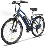 COLORWAY 28" Electric Bike, EBike with 36V 15Ah Removable Battery, Smart DISPLAY, Pedal Assist, 7-Speed, City Bike with 250W motor, Range up to 45-100km, Suitable for both men and women.