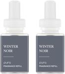 PuraHome Scent Refill - Smart Home Air Diffuser - Up to 120-Hours of Luxury Fragrance per Refill - Home Essential - Clean & Safe Diffuser Fragrance - 2 Pack, Winter Noir