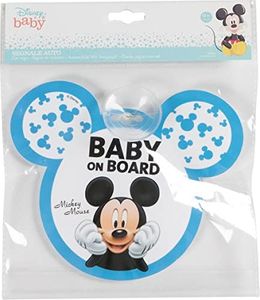 Disney Mickey Car Signal Baby On Board Mickey Mouse Mouse Suction Cup Attachment - 500g