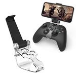 Xbox Series S/X Controller Mobile Phone Holder, Foldable Mobile Phone Holder for Xbox Controller Phone Mount Clip Portable Game Controller Smartphone Holder for Xbox Series S/Xbox Series X