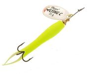 Mepps Aglia Fying C Lure Silver/Fluoro/Yellow 15g