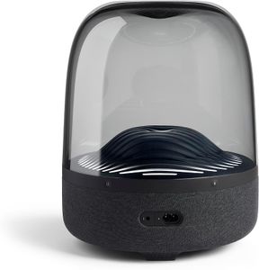 Harman Kardon Aura Portable Bluetooth Speaker, 360° Audio, Black