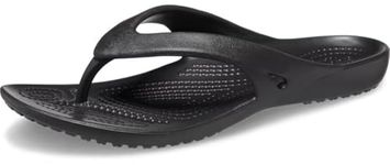 Crocs Women's Kadee II W Flip Flop, Black, 7 M US