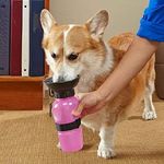 Peyx Water Bottle for Pets Dog Water Bowl Bottle Sipper Portable Aqua Dog Travel Water Bottle, Bowl Auto Dog Mug for Pets - (Color May Vary)