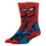 Bioworld - Marvel - Spiderman 360 Character Crew Socks (Sock Size 10-13)