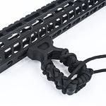 SBGJMY PTG Tactical Mlok Keymod Airsoft Front Grip Vertical Foregrip for for M-lok Keymod Rail Handguard System (Black)