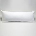 Linen Empire Premium Hollowfiber Filled White Bolster Pillow (KING, 5FT) Non-Allergenic Orthopedic Long Pillow for Back, Neck, Maternity Support- Multi-purpose Pregnancy Support Bolster Pillow.