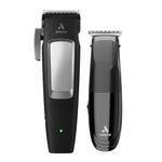 Andis 561506 inCRED Cordless Adjustable Hair Clipper & Close-Cutting T-Blade Trimmer Combo Set, 23-Piece Kit, Powerful Motor, Lithium-Ion Battery, Black