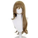 ZHAOKING Lisa Cosplay Wig Genshin Impact Cosplay Lisa Wig, Wig Cap Included