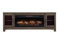 Berkeley 76-in Infrared Electric Fireplace TV Stand in Spanish Gray - 42MM6018-I614
