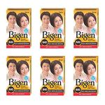 Bigen Powder Hair Color, Rich Medium Brown N40 - Pack of 6 (Combo Set)