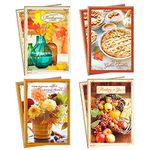 Hallmark Thanksgiving Cards Assortment, Give Thanks (8 Cards with Envelopes)