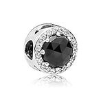 New Colorful Zircon Series Sparkling Charm Beads Fit Original Pandora Charms 925 Silver Bracelets Beads for Women Jewelry Making-SMC615