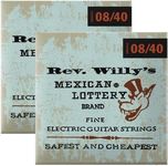 Dunlop Rev. Willy's Electric Guitar Strings 08-40 - 2 Pack