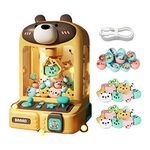 DYNWAVE Mini Claw Machine, Mini Vending Machines, Electronic Arcade Game, Mini Claw Game for Adults Gifts, Bear 30 Dolls