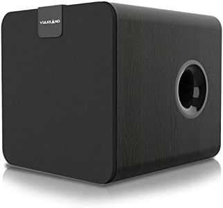 VULKKANO SUB8 Auxiliaire Caisson de Basse de 8 Pouces, Fréquence 40Hz-250Hz, Subwoofer Actif Élégant
