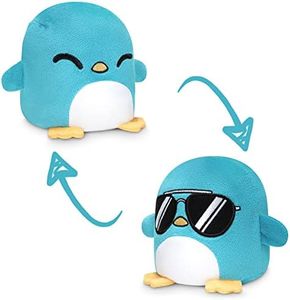 TeeTurtle - Plushmates - Father's Day - Cool Sunglasses Penguin - Huggable and Soft Sensory Fidget Toy Stuffed Animals That Show Your Mood!