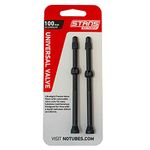 Stan's NoTubes Valve STEM Pair, Universal, AL, Presta, 100MM, Black