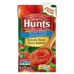 Hunt's Tomato Sauce No Salt Added, 910 ml, Pack of 6